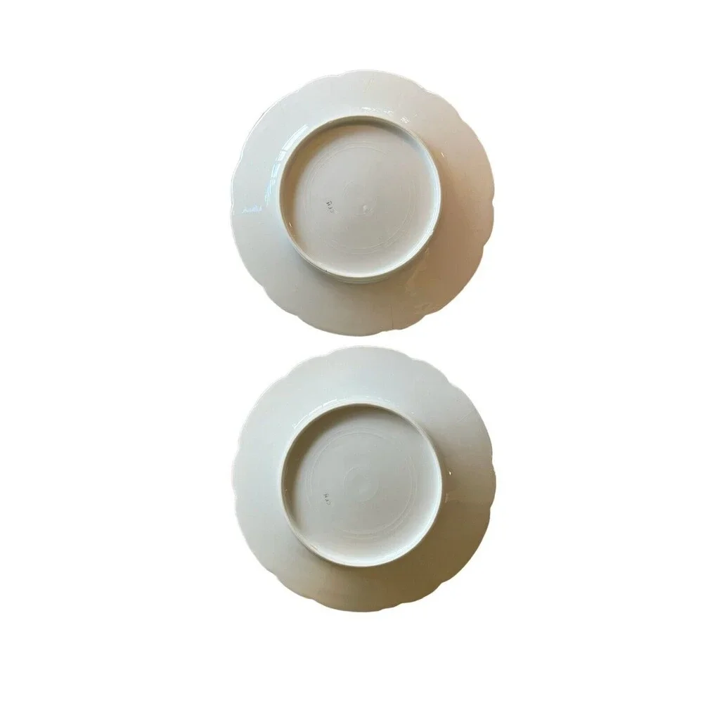 Charles Field Haviland Salad Plates 8 1/2” (Set of 2)